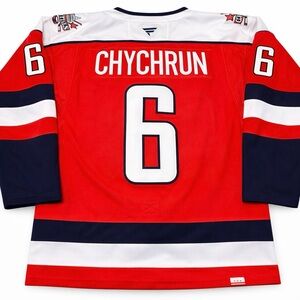 #6 Jakob Chychrun Screaming Eagles Washington Capitals Jersey